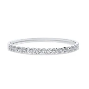 Scalloped Bangle Bracelet
