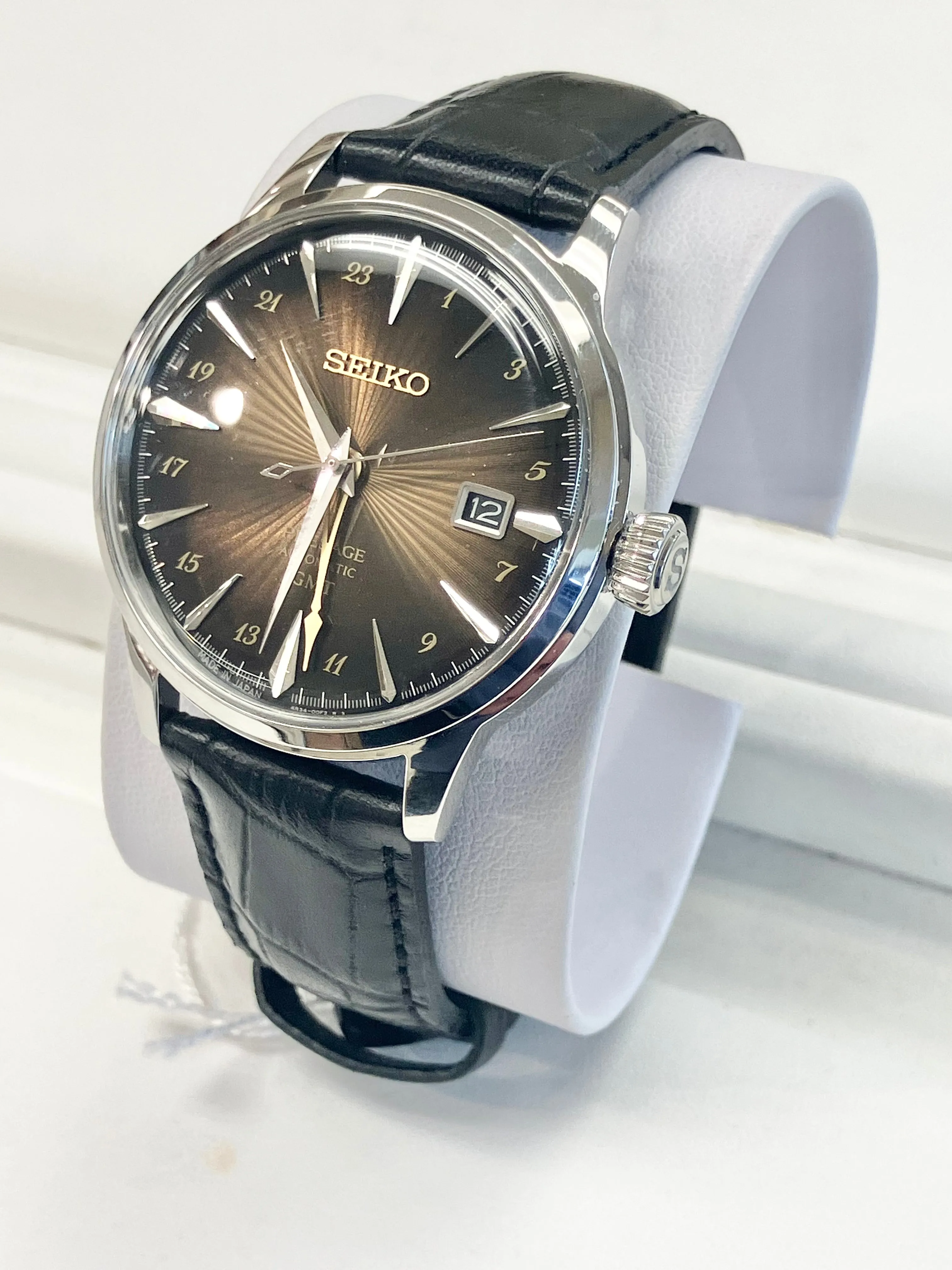 Seiko Presage Automatic With Dual Time Display  Watch