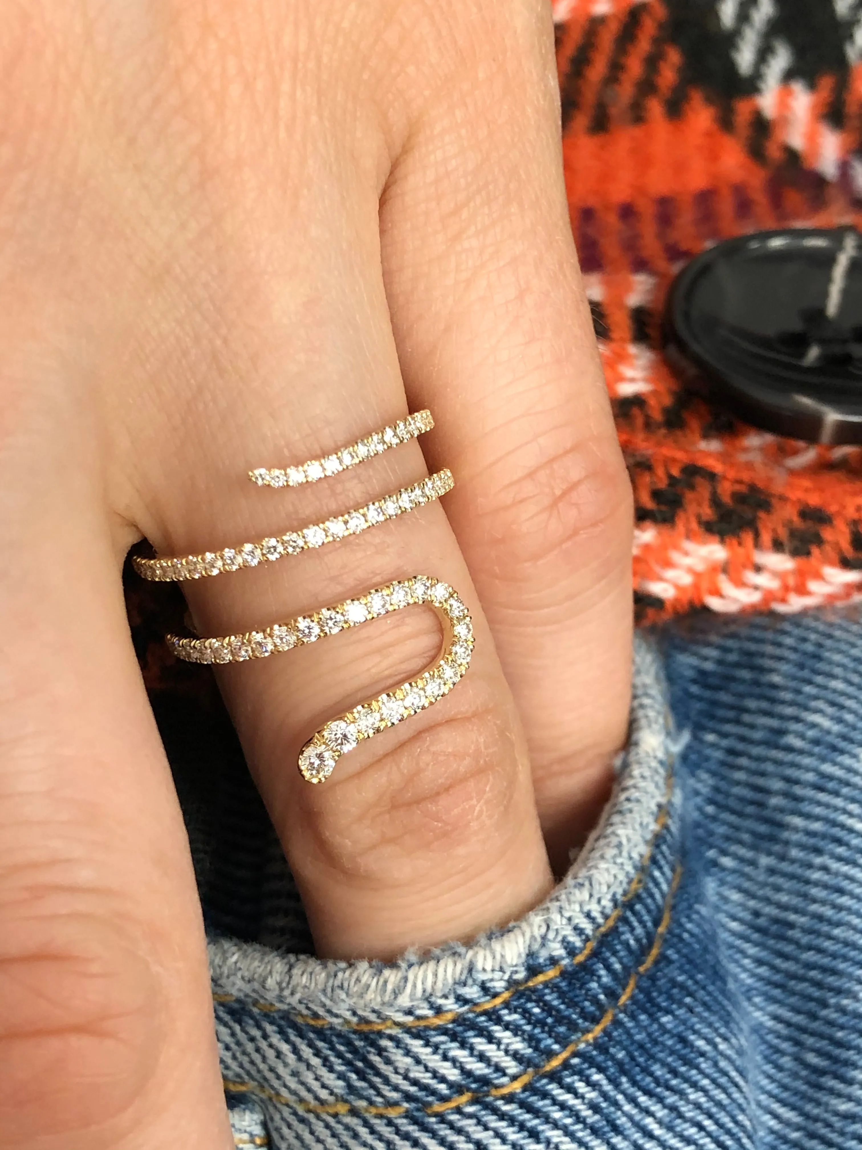SERPENT DIAMOND RINGS