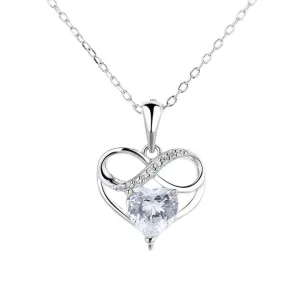 Silver Necklace "Infinite Love"