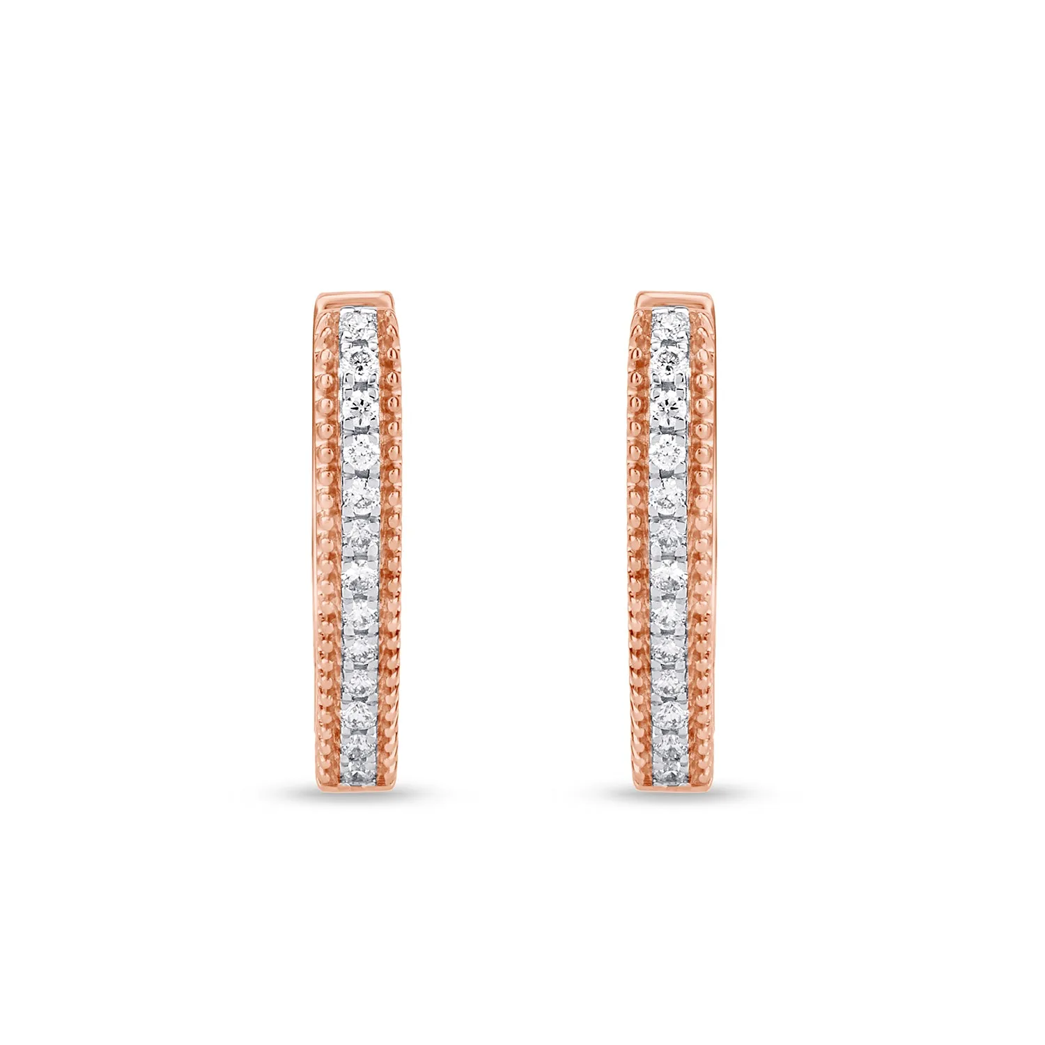 Single line v shapped diamond Huggies