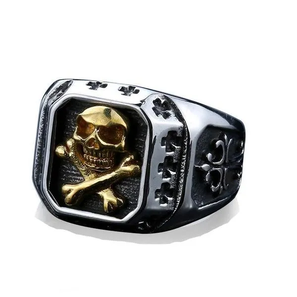 Skull & Crossbones Ring