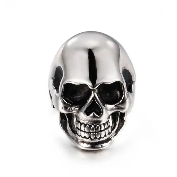 Smiling Skull Ring