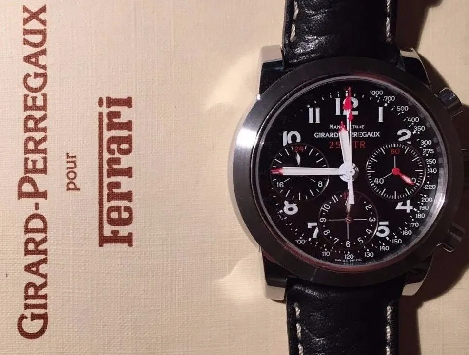 Sold!!! Girard-Perregaux Ferrari 250 TR Testarossa 8090 Limited Edition Men's Watch Box