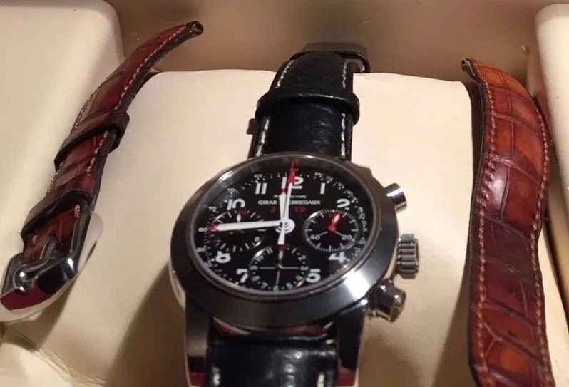 Sold!!! Girard-Perregaux Ferrari 250 TR Testarossa 8090 Limited Edition Men's Watch Box