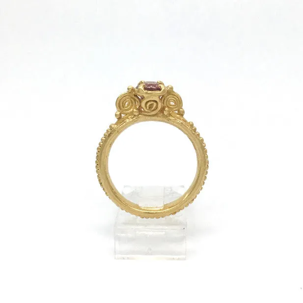 Spiral and caste granulation band