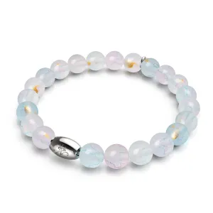 Spring Breeze | .925 Sterling Silver | Aurum Glass Bracelet