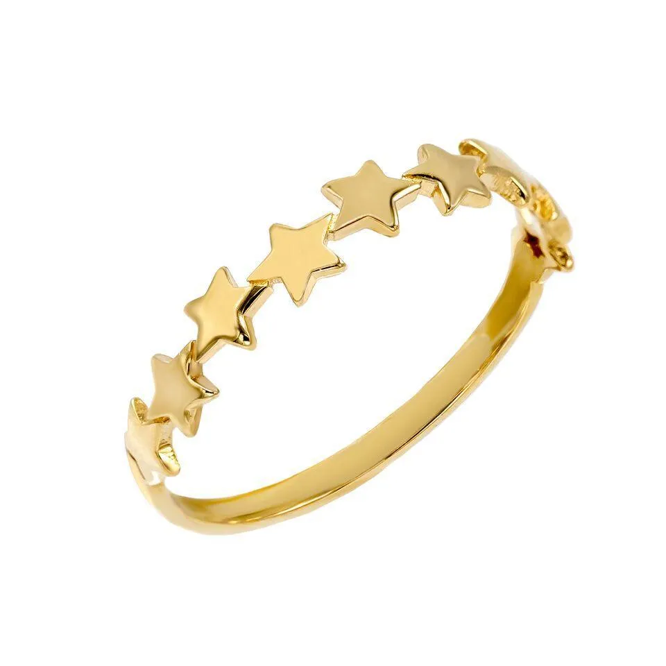 Stars Ring 14K