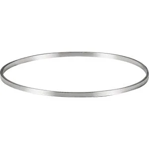 Sterling Silver 2.25 mm Bangle Bracelet