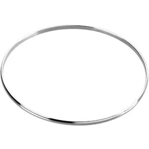 Sterling Silver 2.5 mm Bangle Bracelet