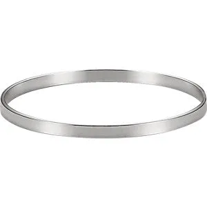 Sterling Silver 4.75 mm Bangle Bracelet