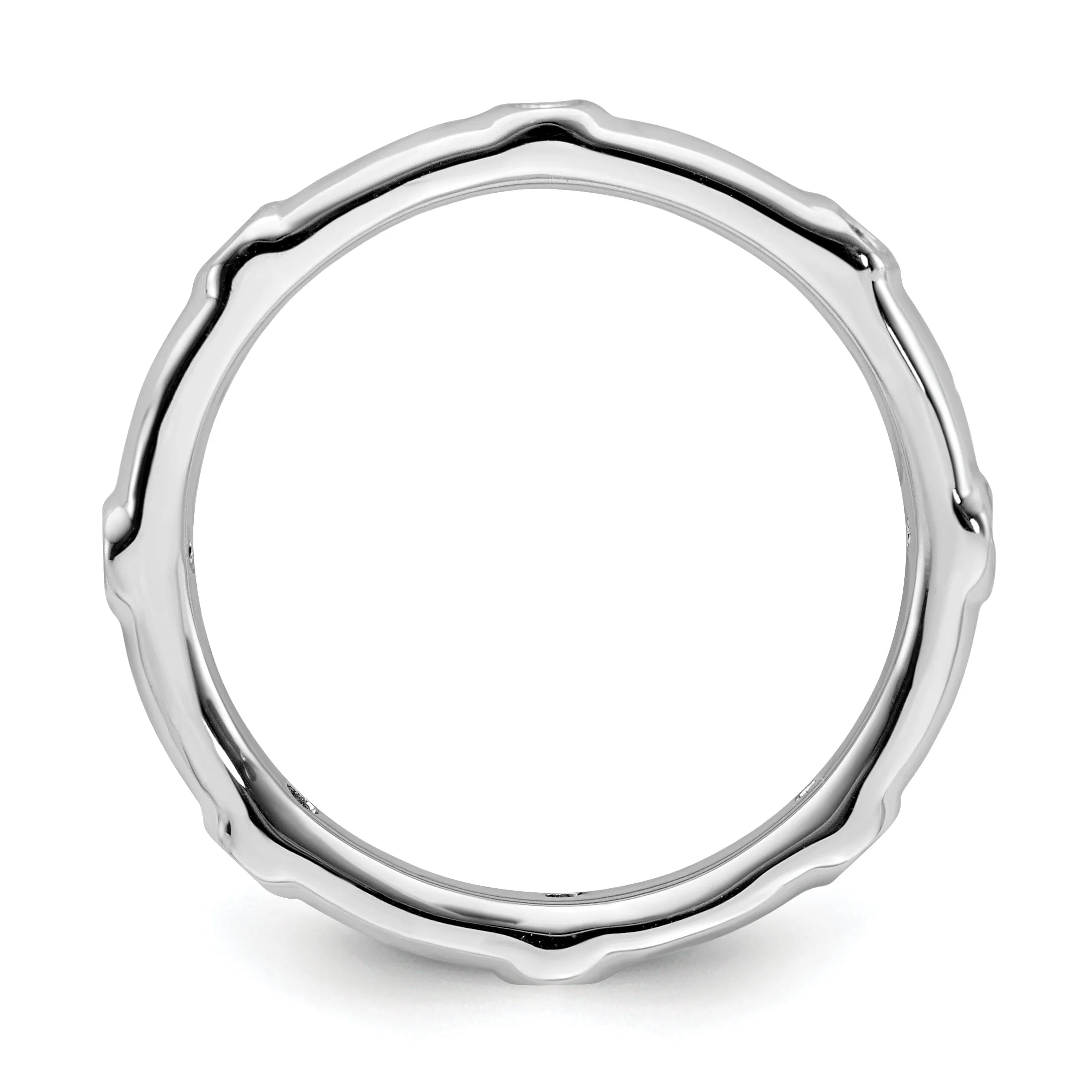 Sterling Silver Created Ruby Ring