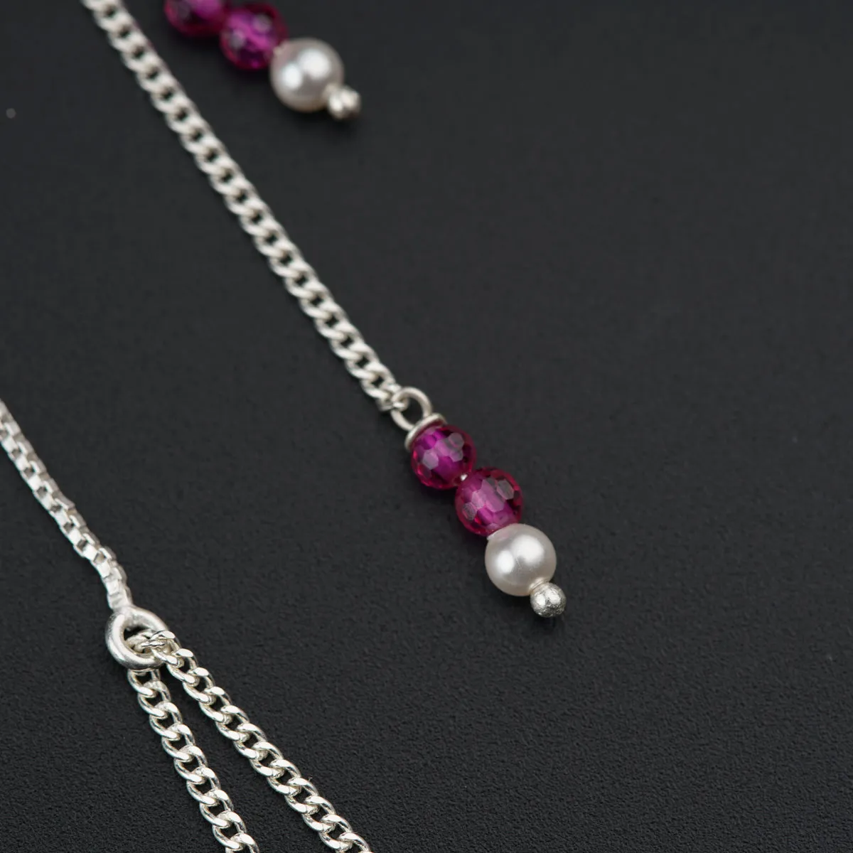Sui Dhaaga Pearl Ruby Earrings