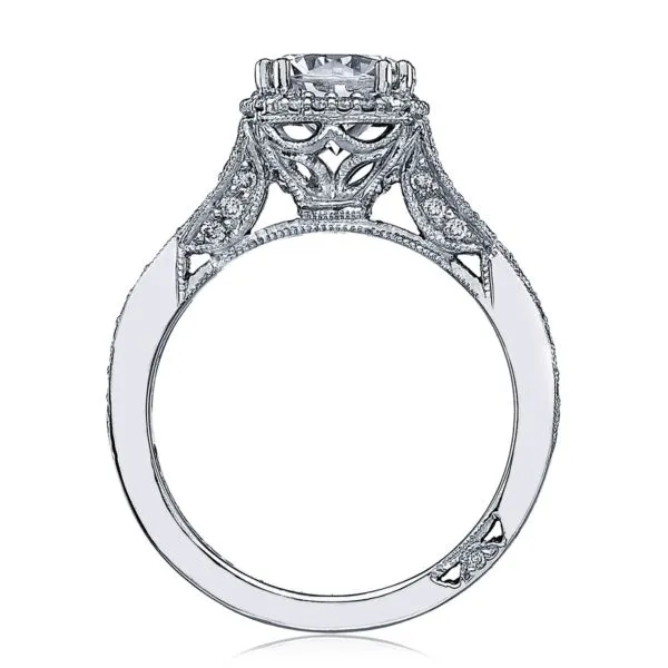 Tacori Engagement Ring with Pave-Set Diamonds