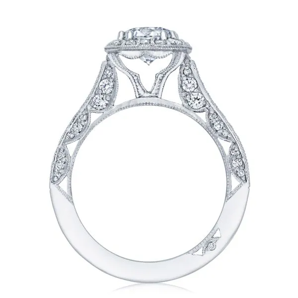 Tacori Pave Halo Diamond Engagement Ring