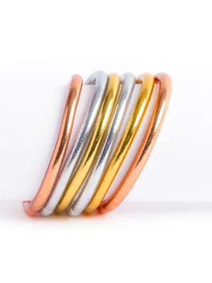 Temple Bangle, Copper Thick