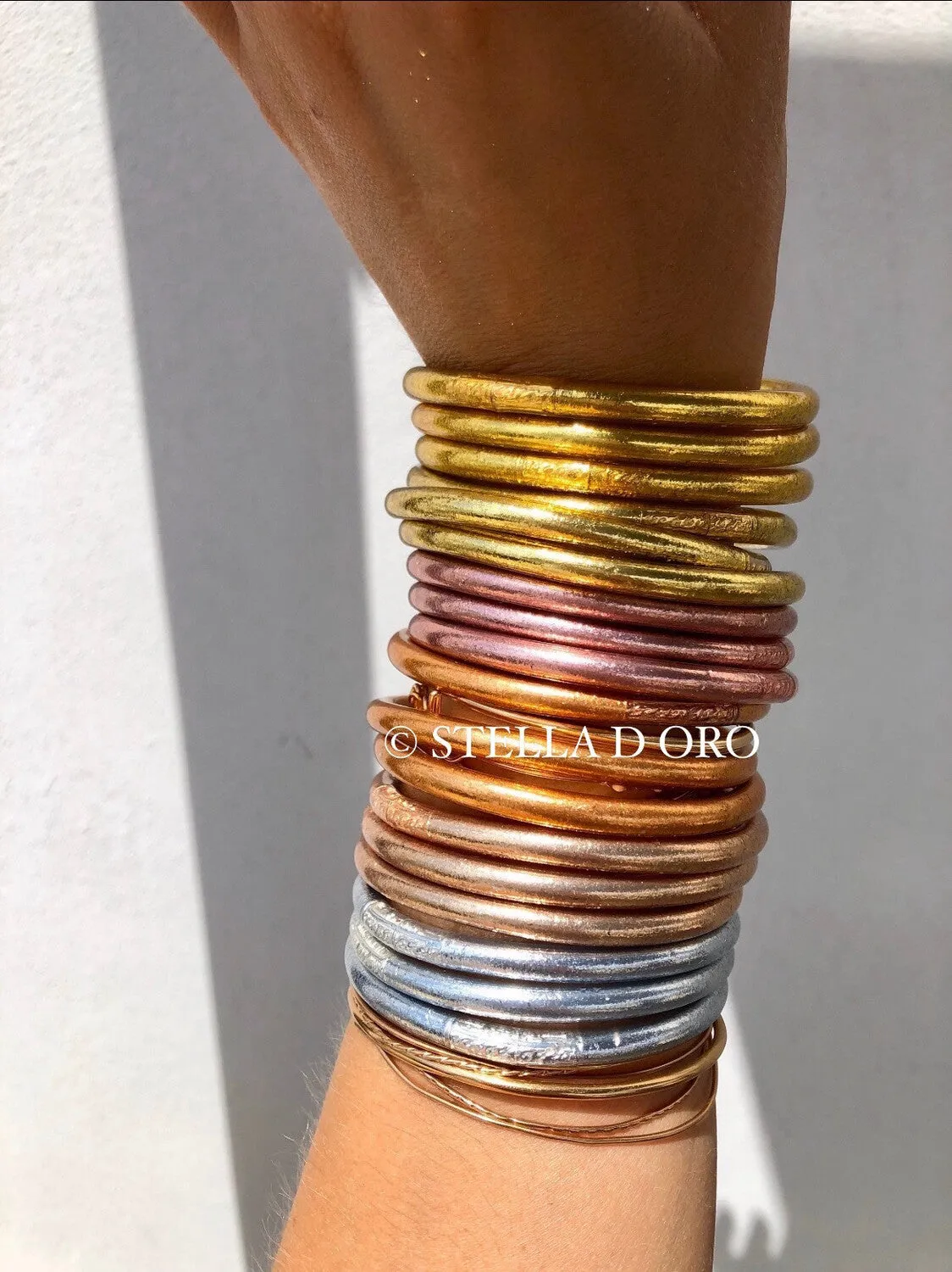 Temple Bangle, Copper Thick