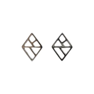 The Baraka Earring in White Gold