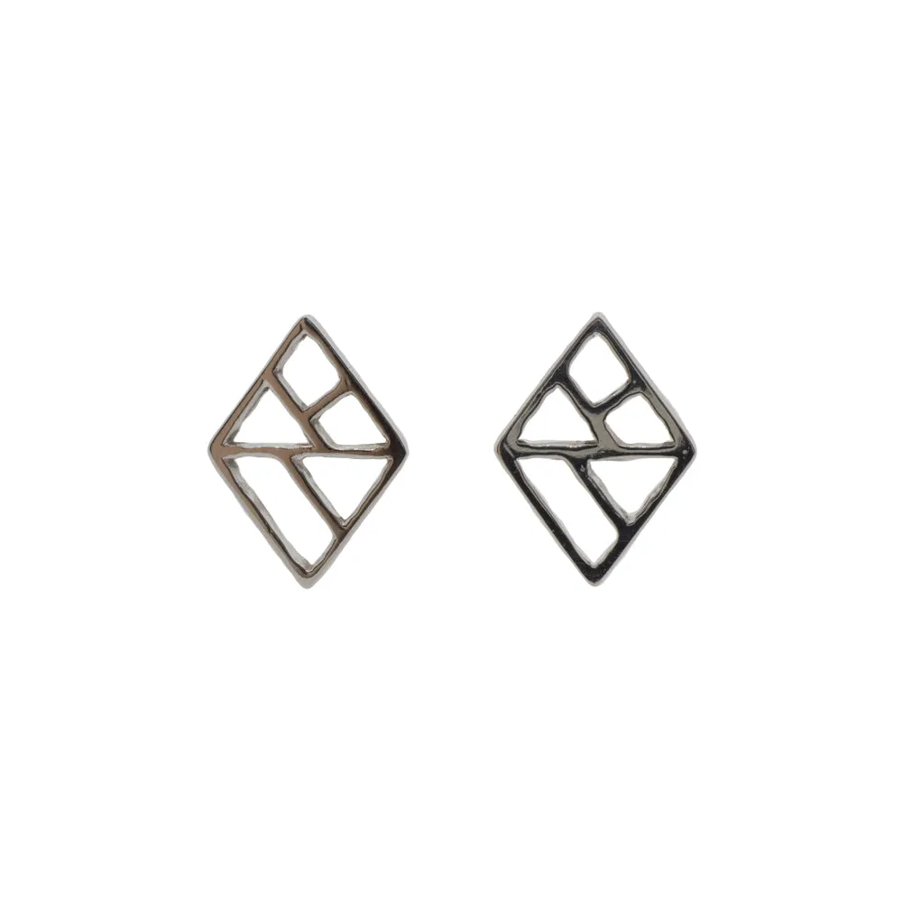 The Baraka Earring in White Gold