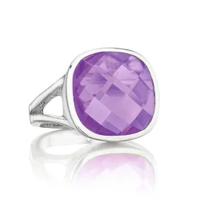 Thistle & Bee Amethyst Ring