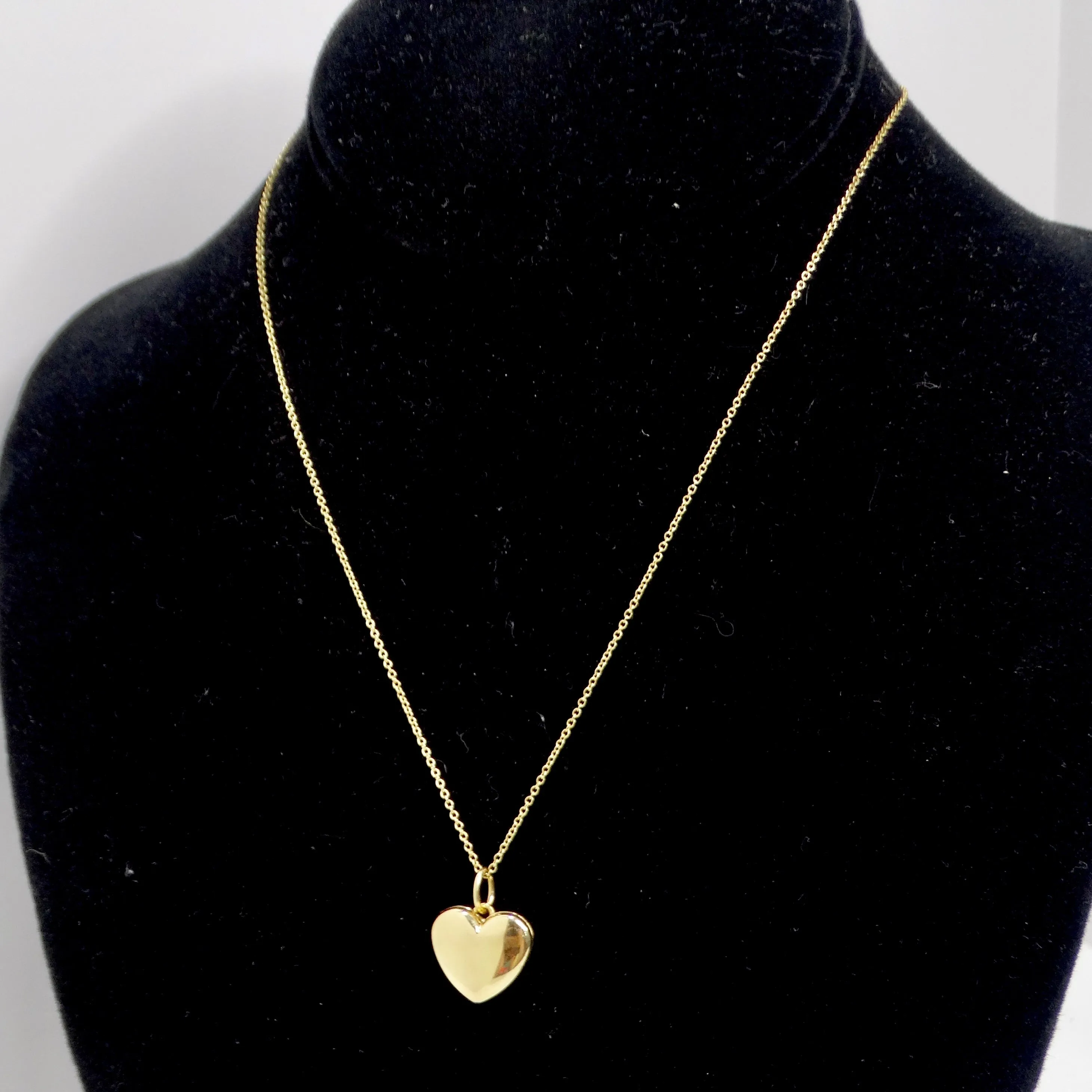 Tiffany & CO 18K Gold Heart Locket