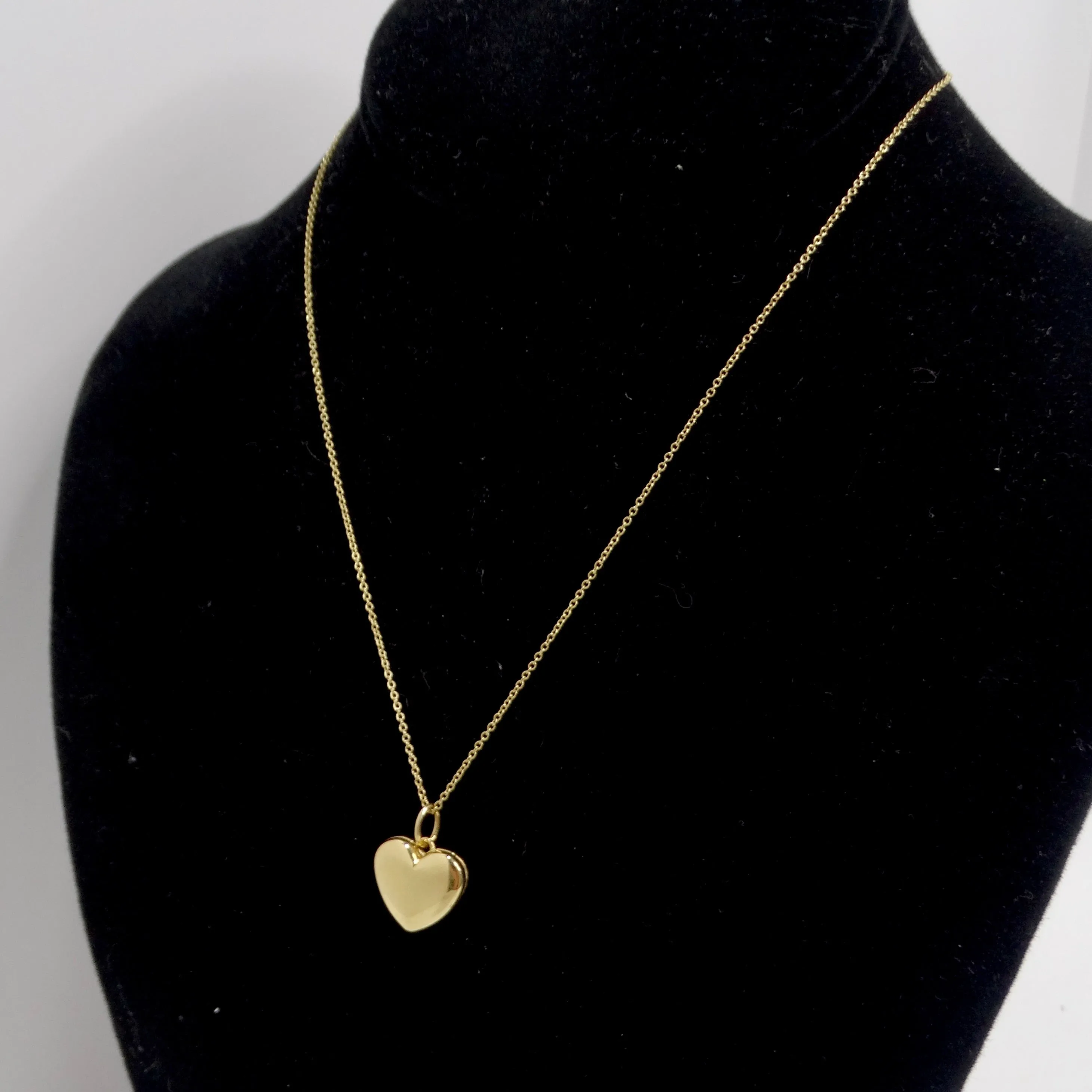 Tiffany & CO 18K Gold Heart Locket