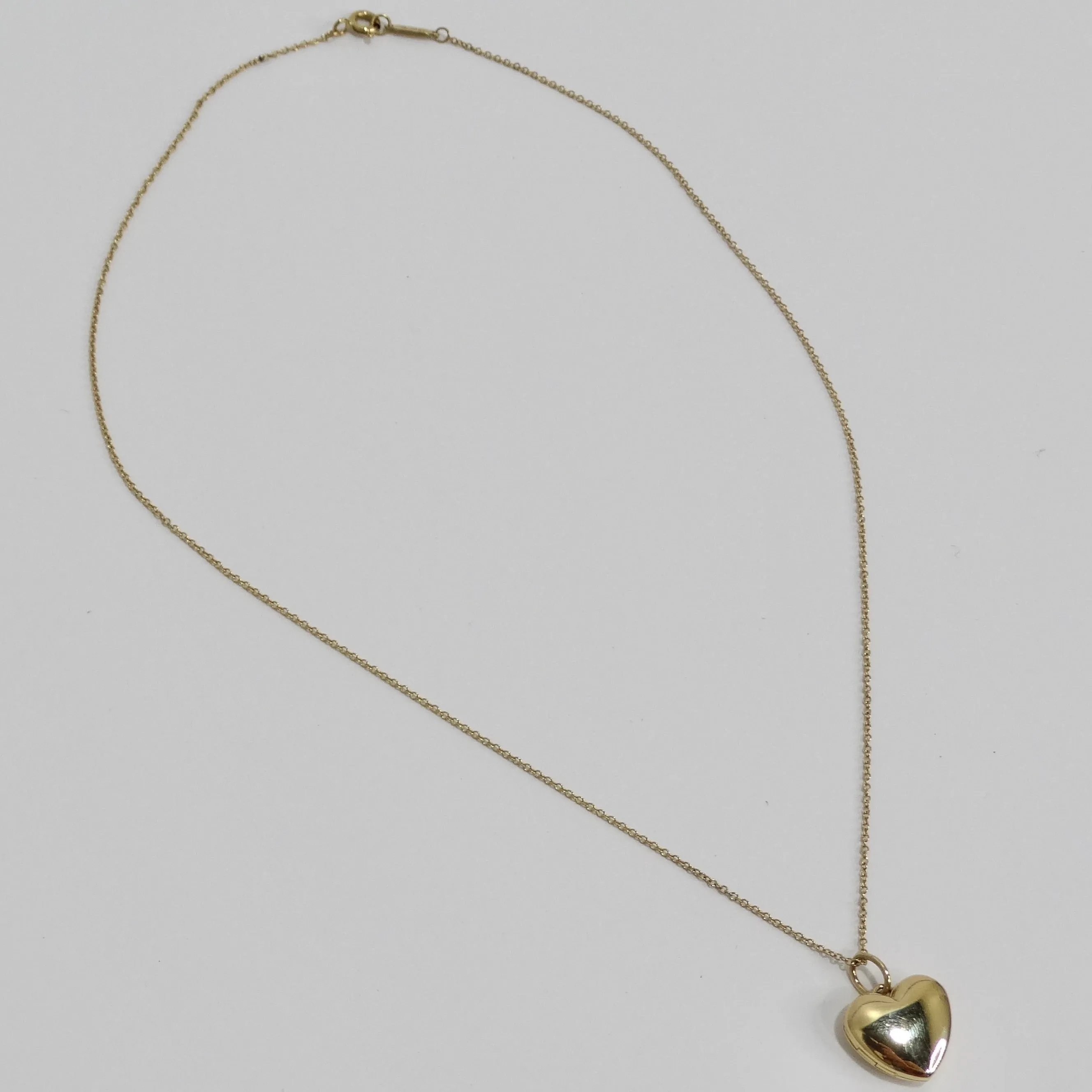 Tiffany & CO 18K Gold Heart Locket