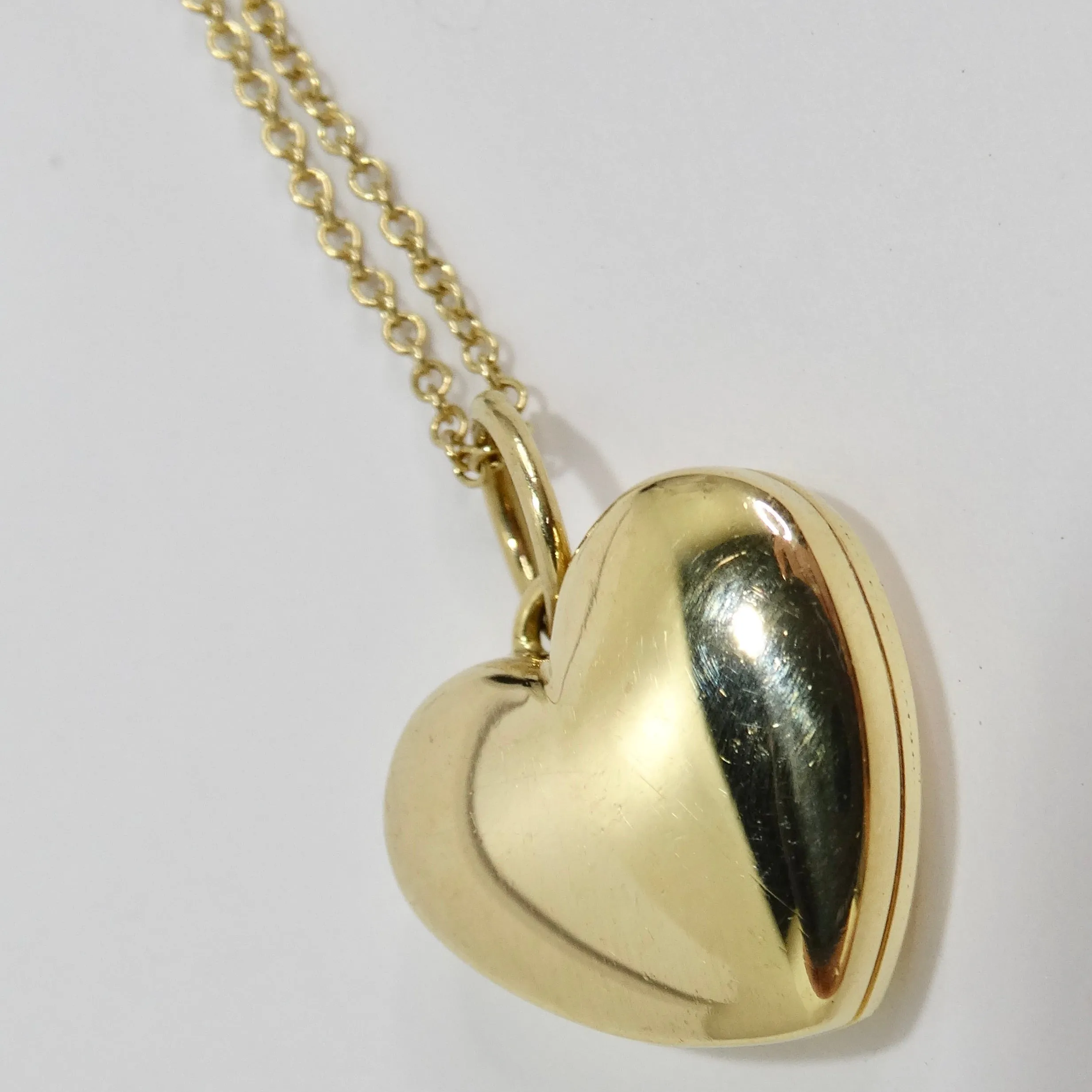 Tiffany & CO 18K Gold Heart Locket