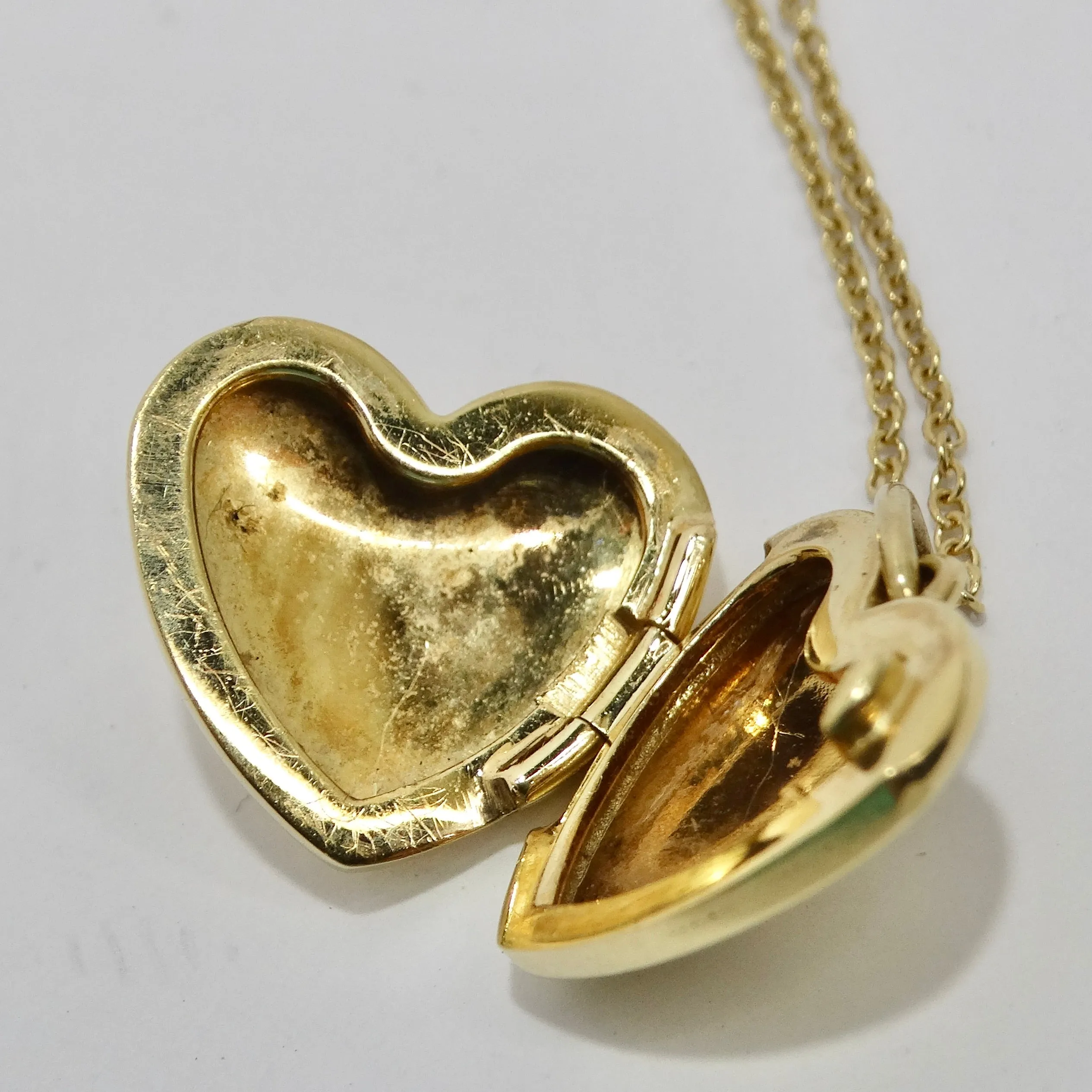 Tiffany & CO 18K Gold Heart Locket