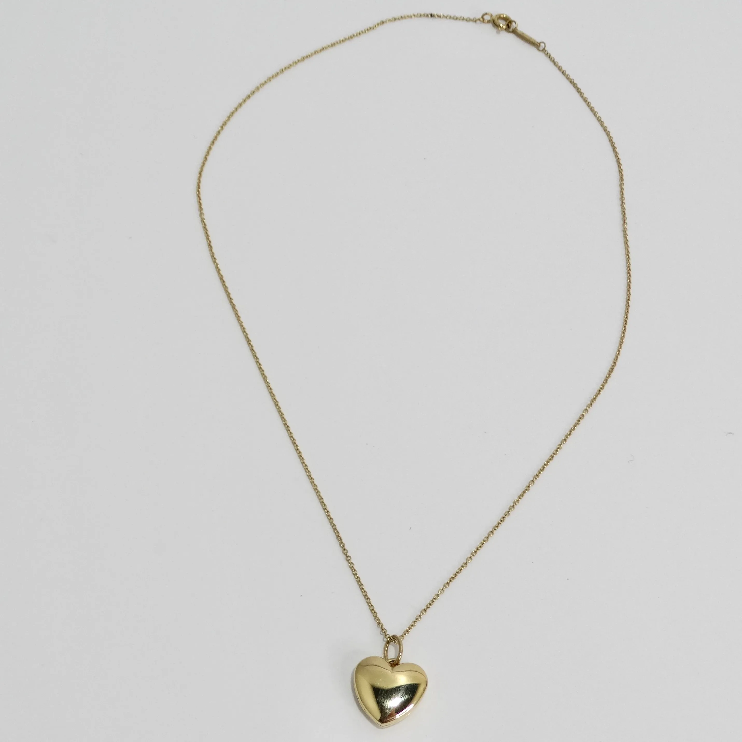 Tiffany & CO 18K Gold Heart Locket