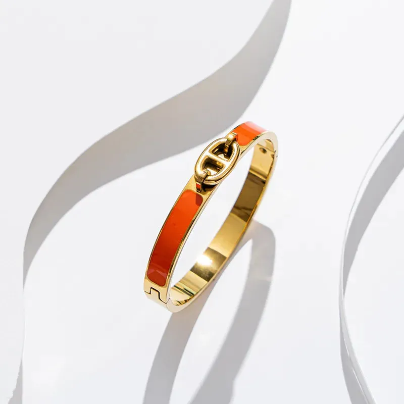 Trina Enamel Bangle | Pre-Order