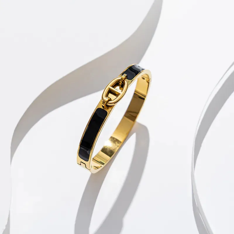 Trina Enamel Bangle | Pre-Order