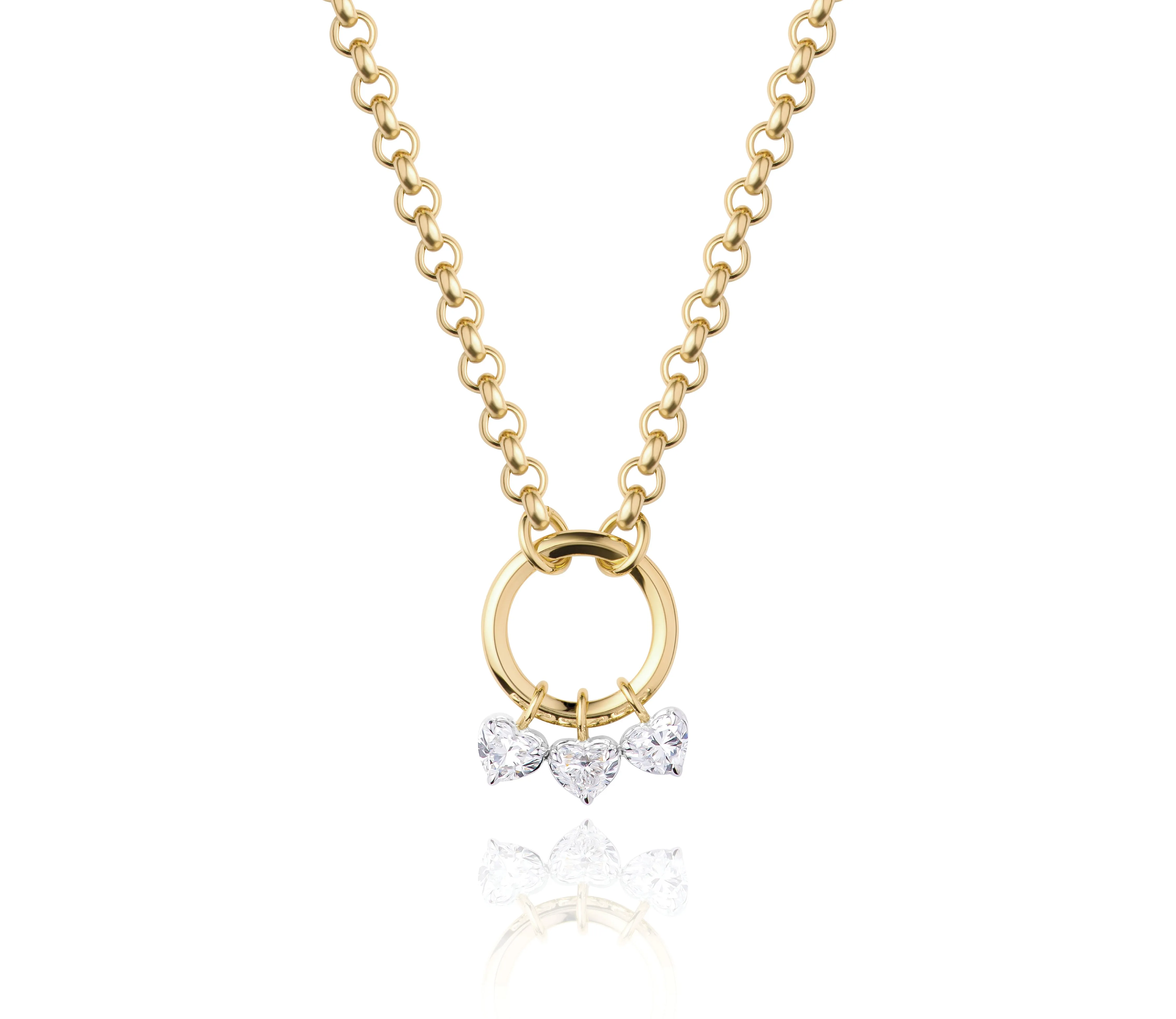 Triple Heart Necklace