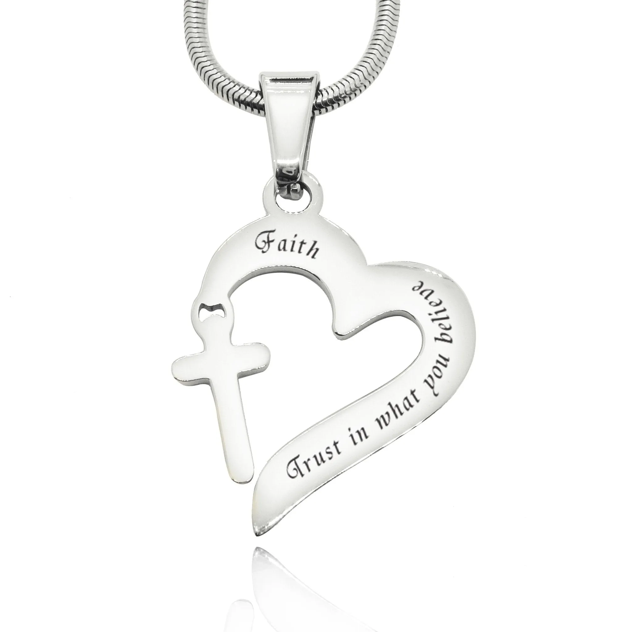Trust in Him Necklace