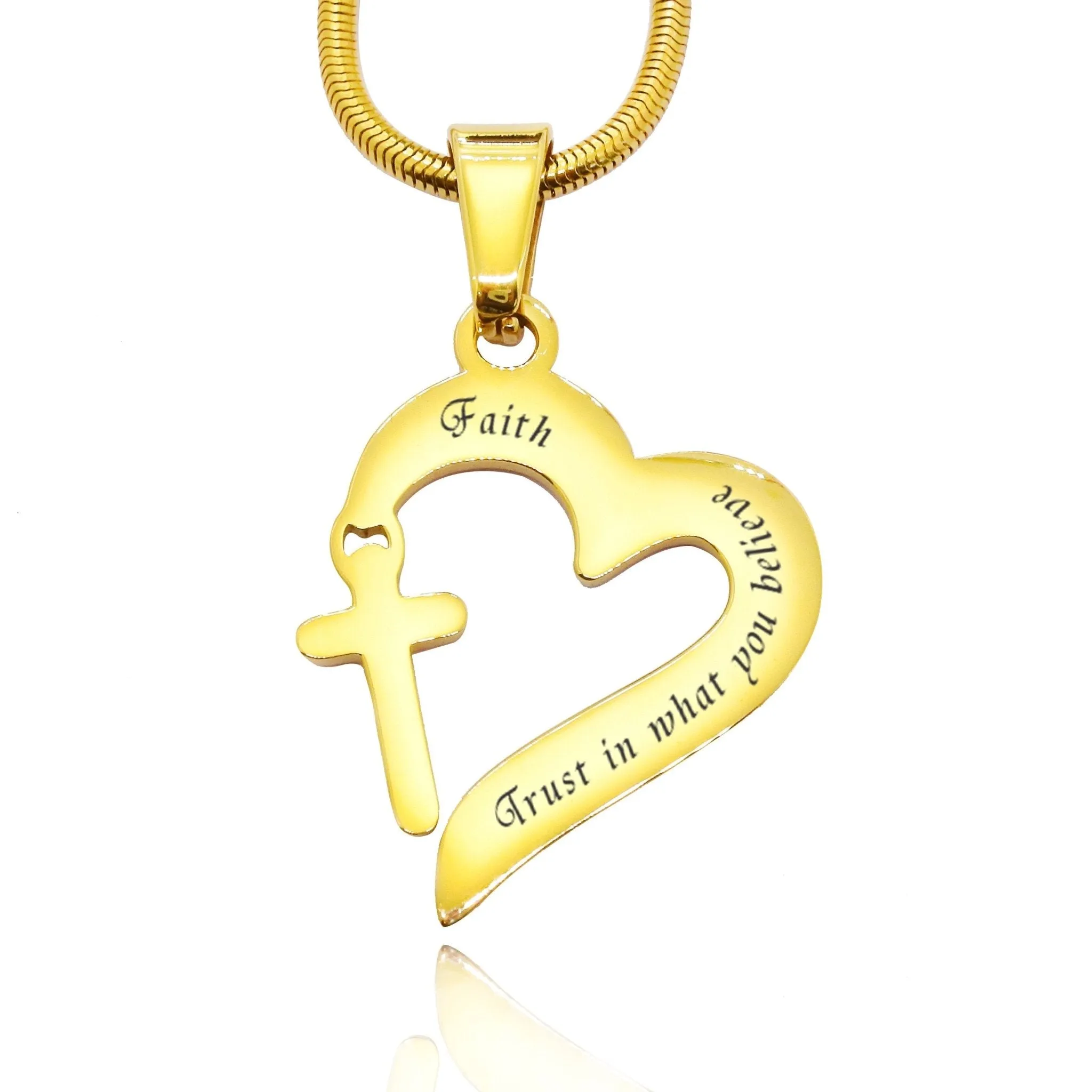 Trust in Him Necklace