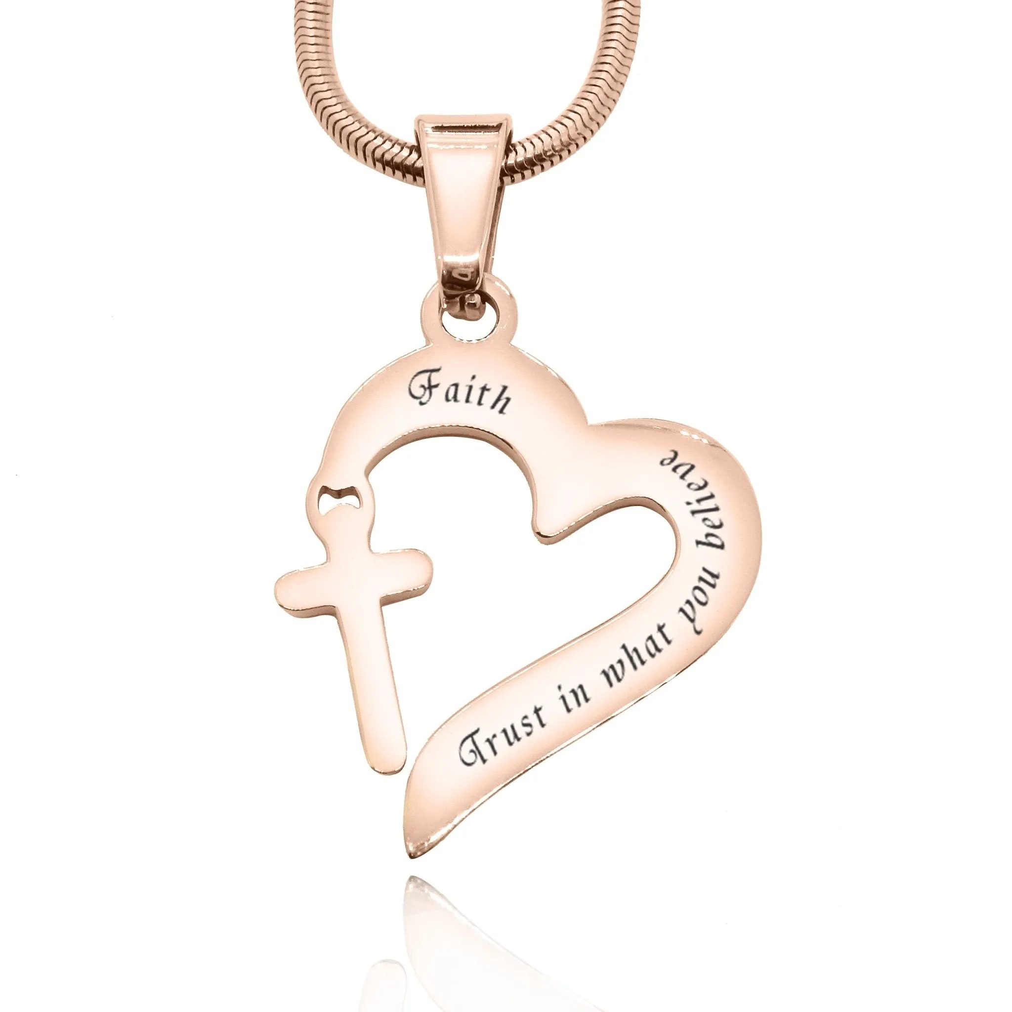 Trust in Him Necklace