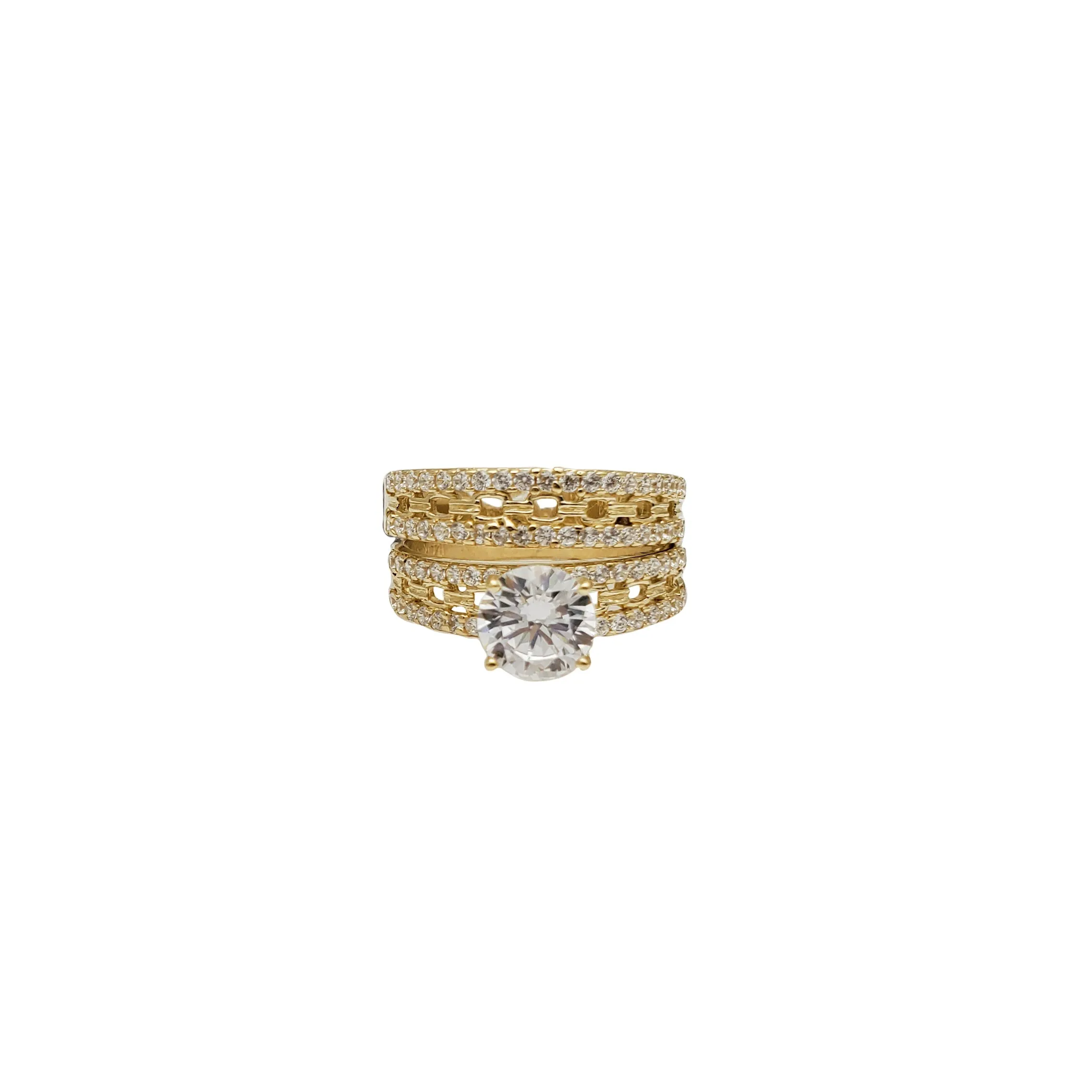 Two-Piece Set Engagement Rings (14K)