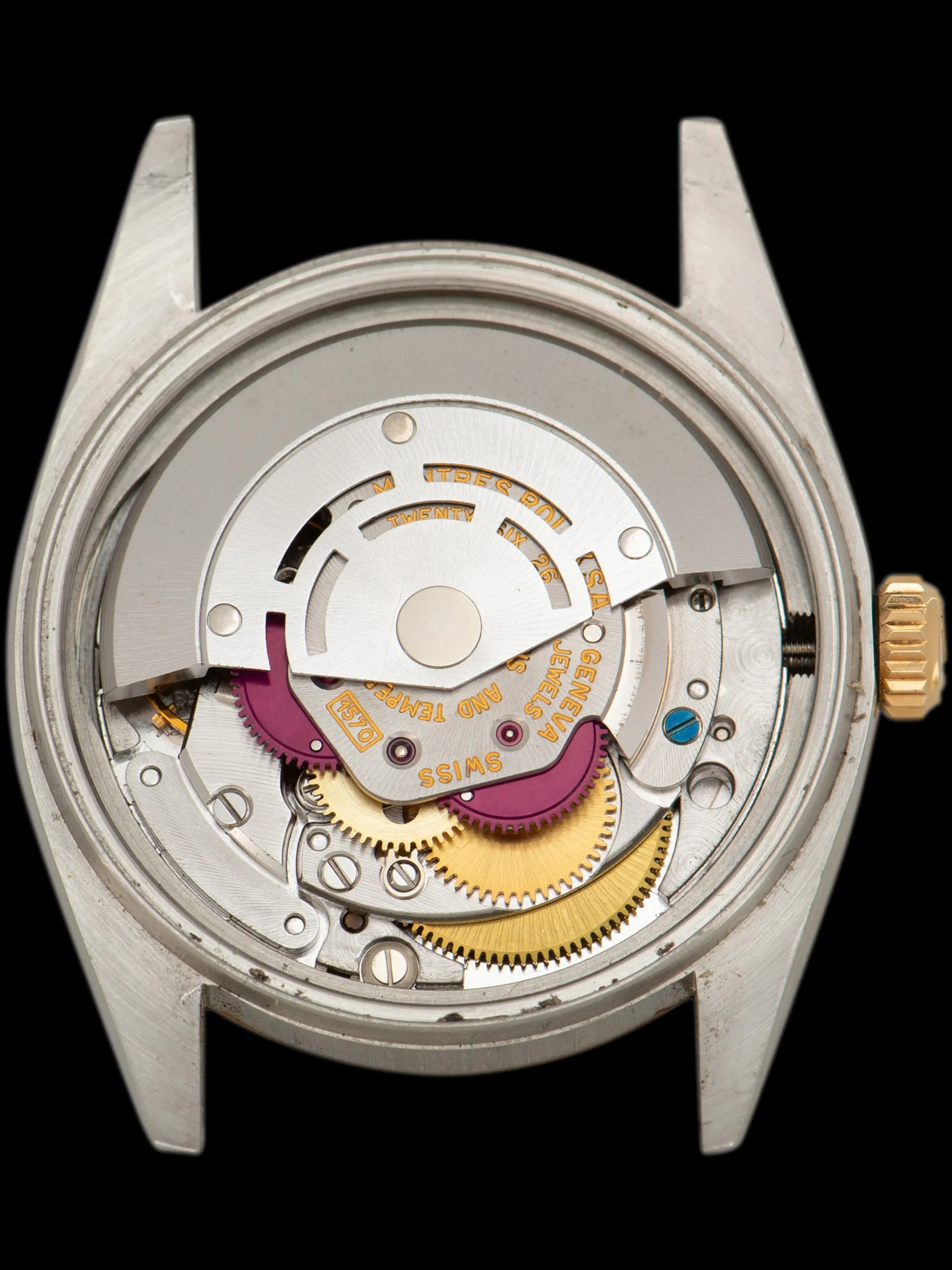 *Unpolished* 1978 Rolex Two-Tone Datejust (Ref. 1601) Satin Lemon Dial