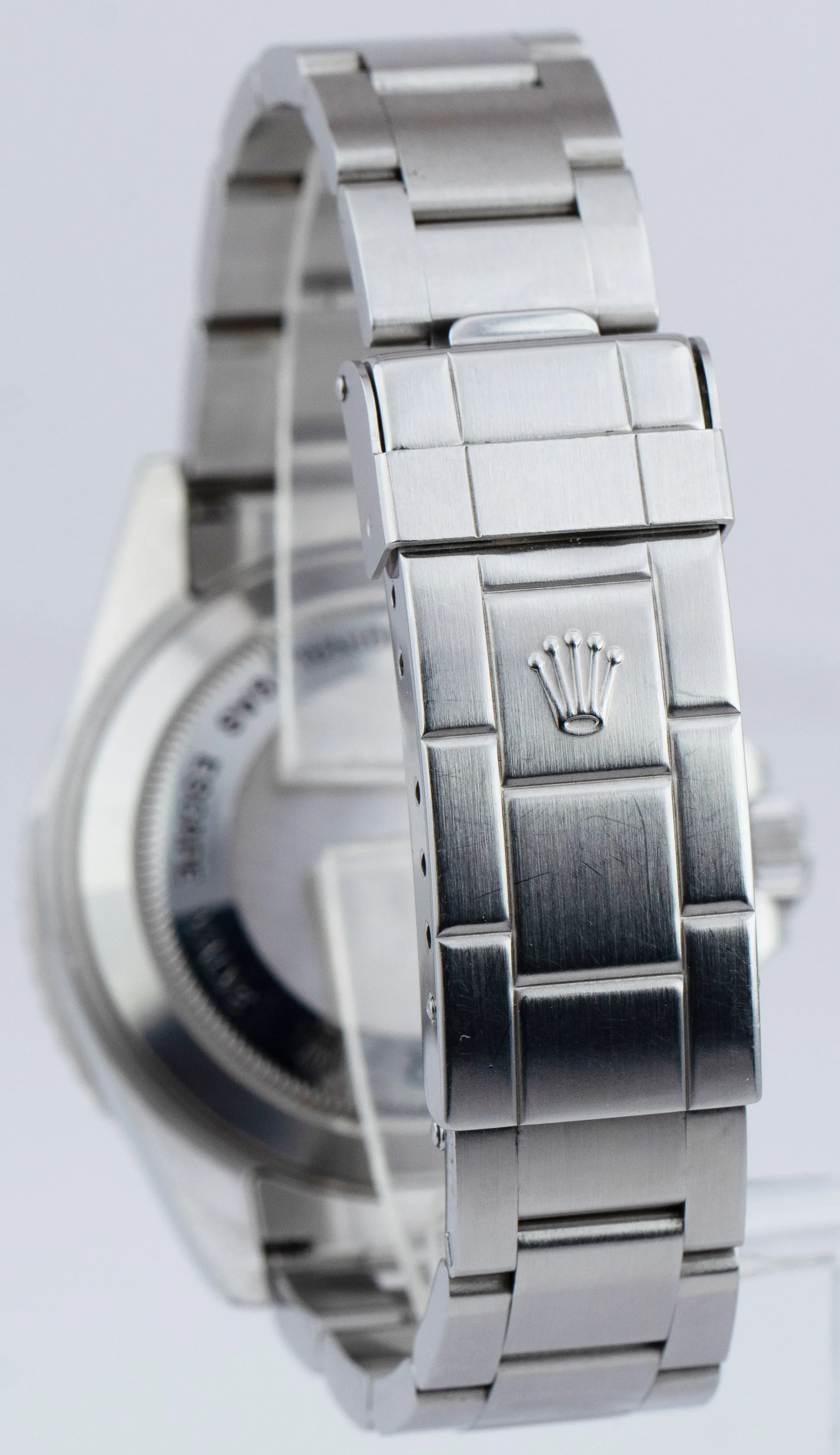 UNPOLISHED 2007 CARD Rolex Sea-Dweller 40mm NO-HOLES Steel Black Watch 16600 B P