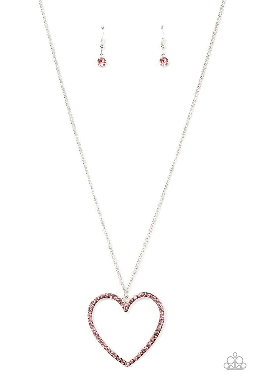 Va-Va-VALENTINE Pink Paparazzi Necklace