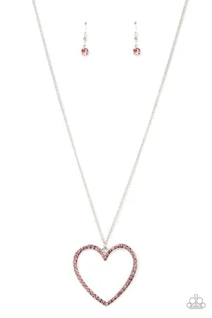 Va-Va-VALENTINE Pink Paparazzi Necklace