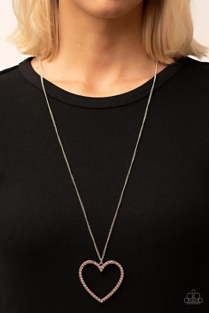 Va-Va-VALENTINE Pink Paparazzi Necklace