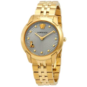 Versace Audrey Quartz Grey Dial Ladies Watch VELR00719
