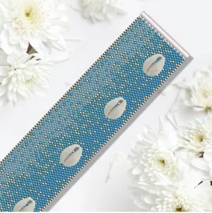 Vertical peyote Pattern - Bracelet COQUILLAGE