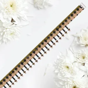 Vertical Peyote Pattern - Bracelet LEO2