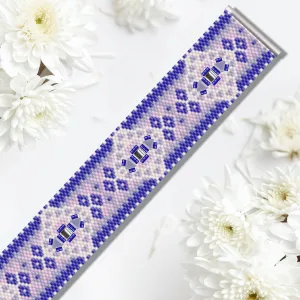 Vertical Peyote Pattern - Bracelet MALVA