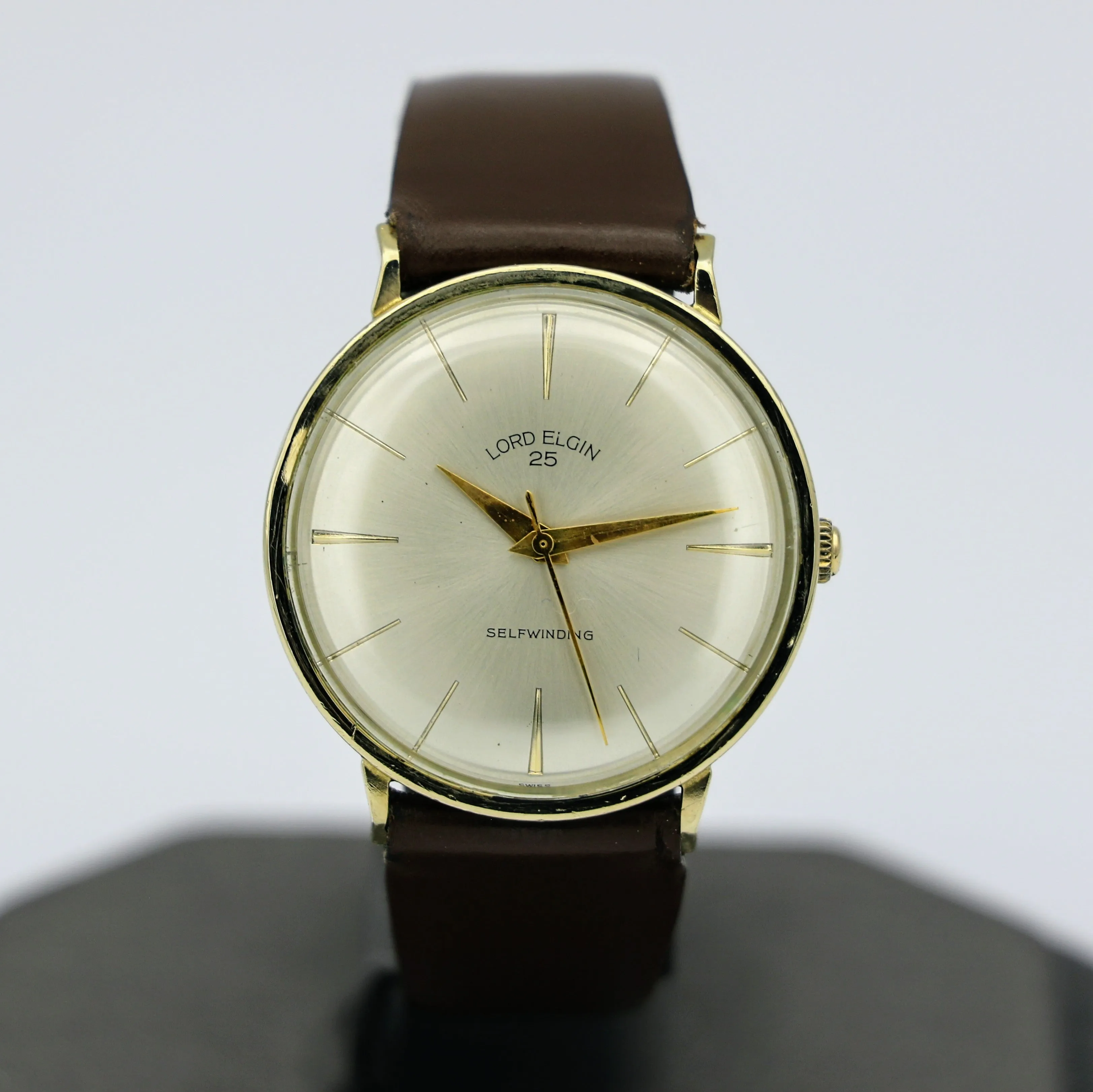 Vintage LORD ELGIN "25" X Automatic Wristwatch Grade 884 Base AS 1673 25J Watch