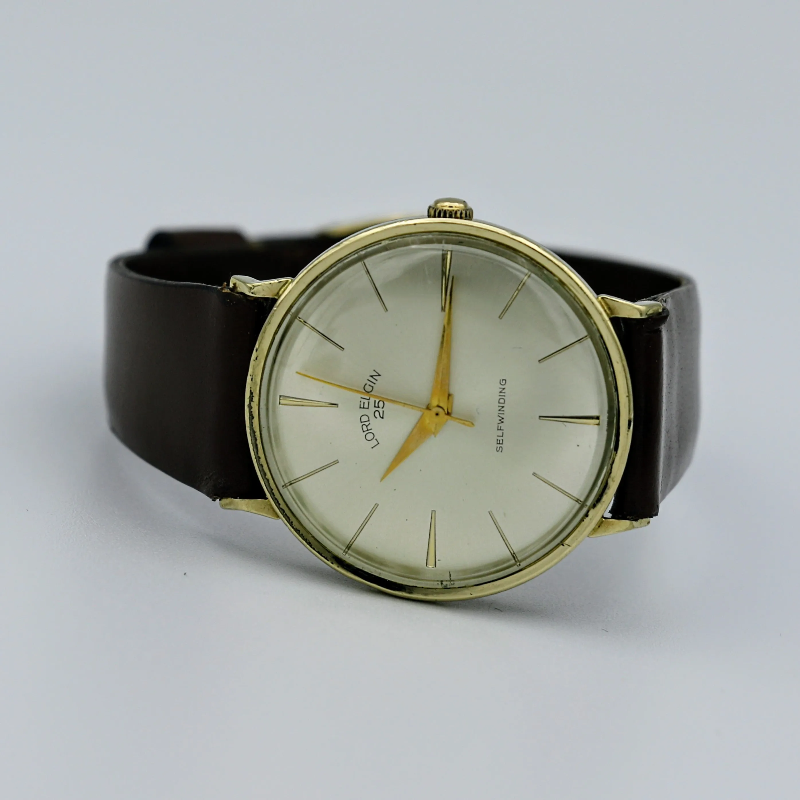 Vintage LORD ELGIN "25" X Automatic Wristwatch Grade 884 Base AS 1673 25J Watch