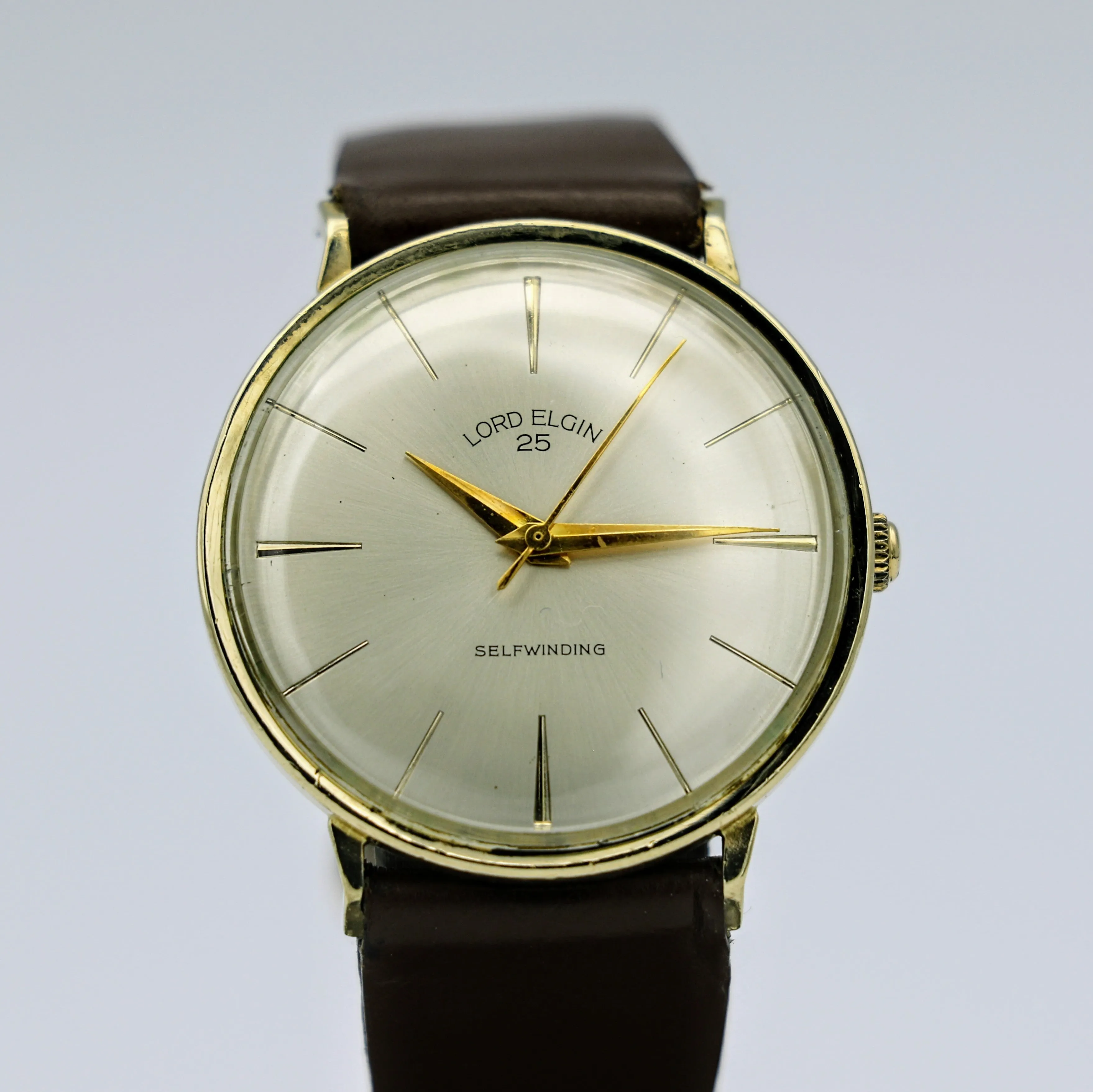 Vintage LORD ELGIN "25" X Automatic Wristwatch Grade 884 Base AS 1673 25J Watch