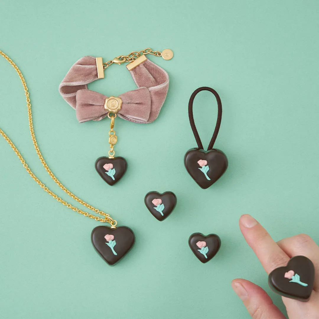 Vintage Rose Chocolat Necklace【Japan Jewelry】
